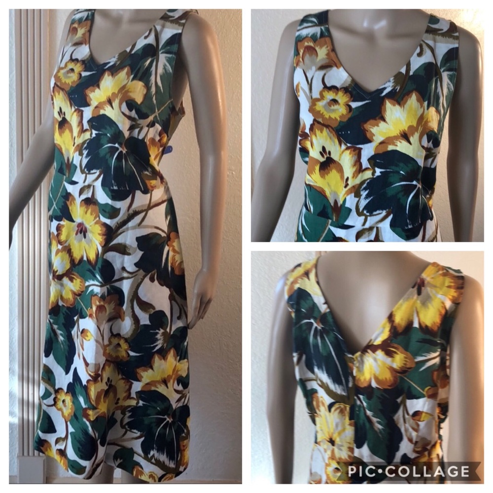 🆕 NWT Ann Taylor Factory Linen Blend Dress